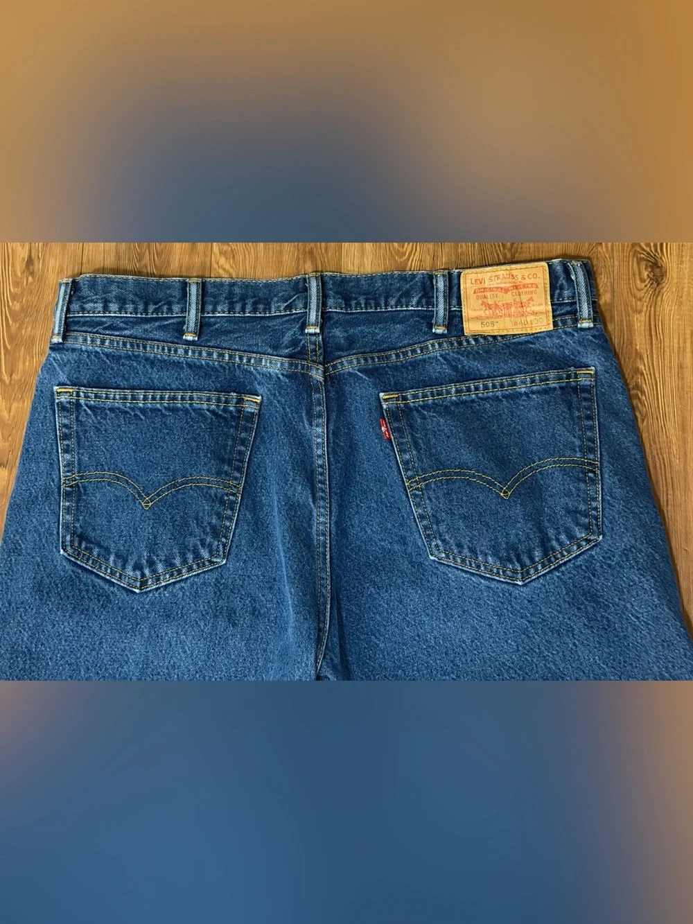 Men’s Levi’s 505 Regular Fit Jeans Size 40 x 30